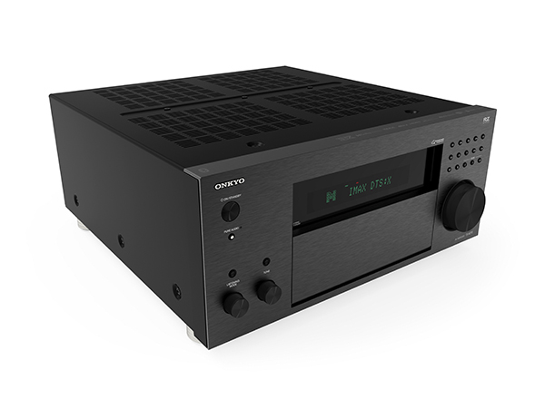 The TX-RZ70 AV Reciever on a white background