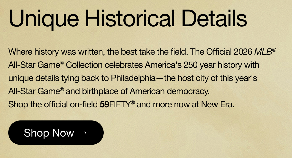 Unique Historical Details. Shop Now.