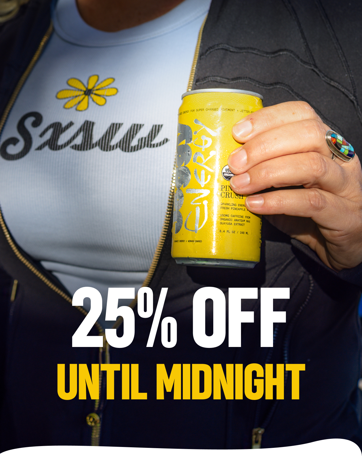 25% Off  Until Midnight