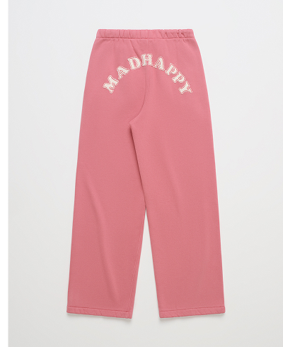 Washed Cooper Applique Straight Sweatpant - Rosehip