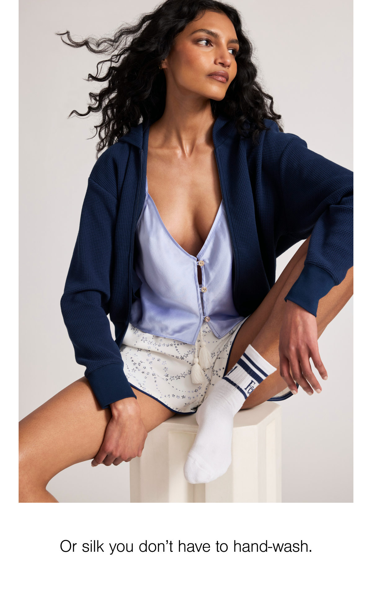 Nothing says gratitude like silk you don't have to hand-wash. Shop Eclipse Washable Silk. 