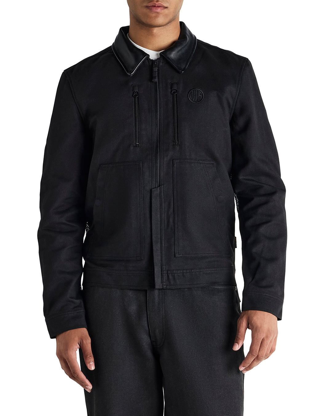 Image of Road Mesh Jacket - Black