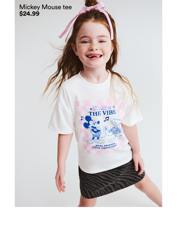 Mickey Mouse tee $24.99