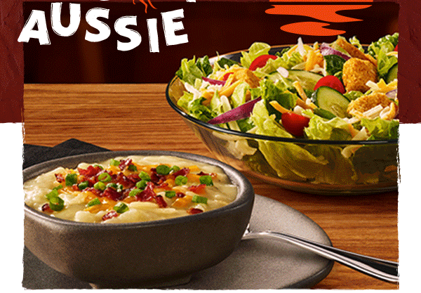 The Aussie Aussie Aussie 3 Course Meal. Starting at $14.99