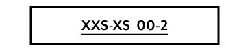 XXS-XS 00-2