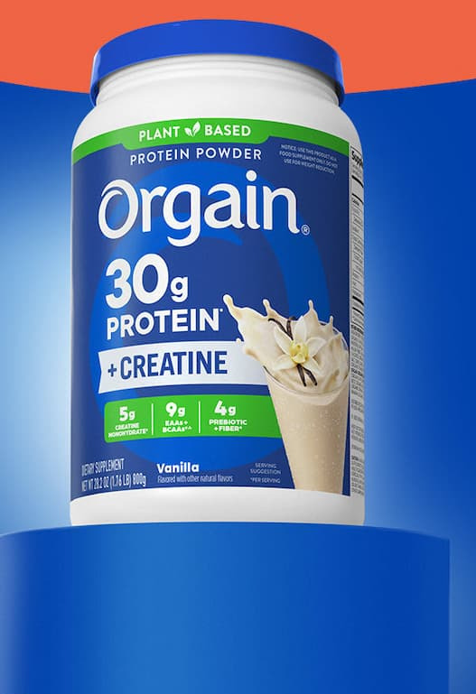 Shop NEW 30g Protein + Creatine