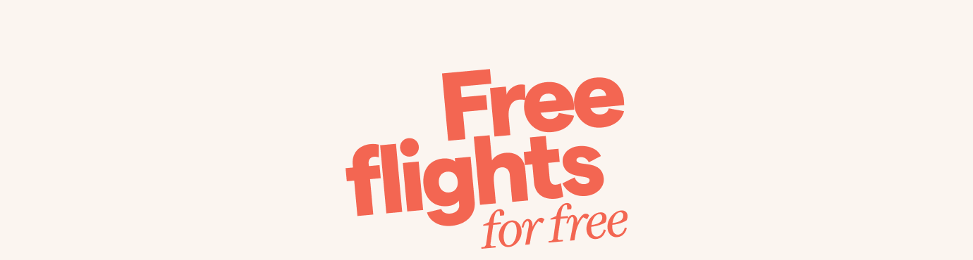 Free flights for free