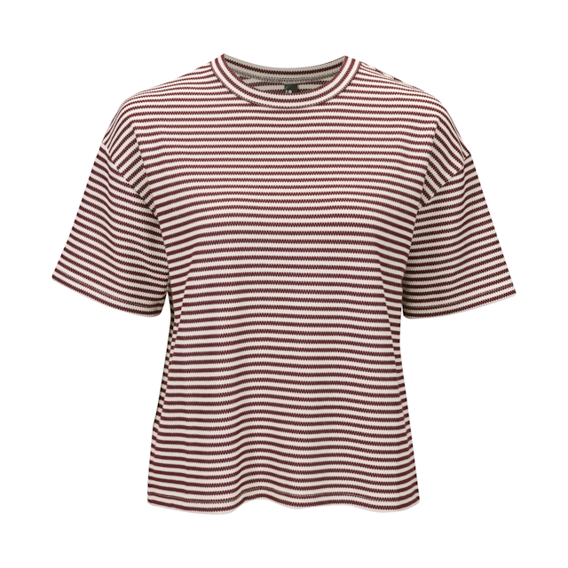 Women's Textured Rib Slouch Tee