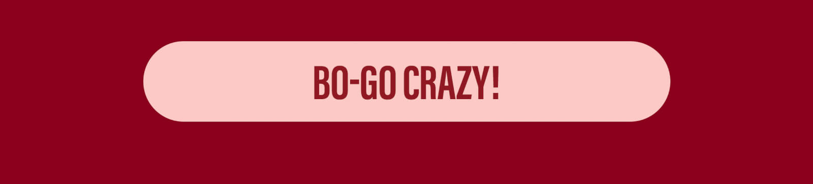 It's a BOGO deal! Get a free 20 oz smoothie when you buy any 20 oz or larger smoothie through 3/16.
