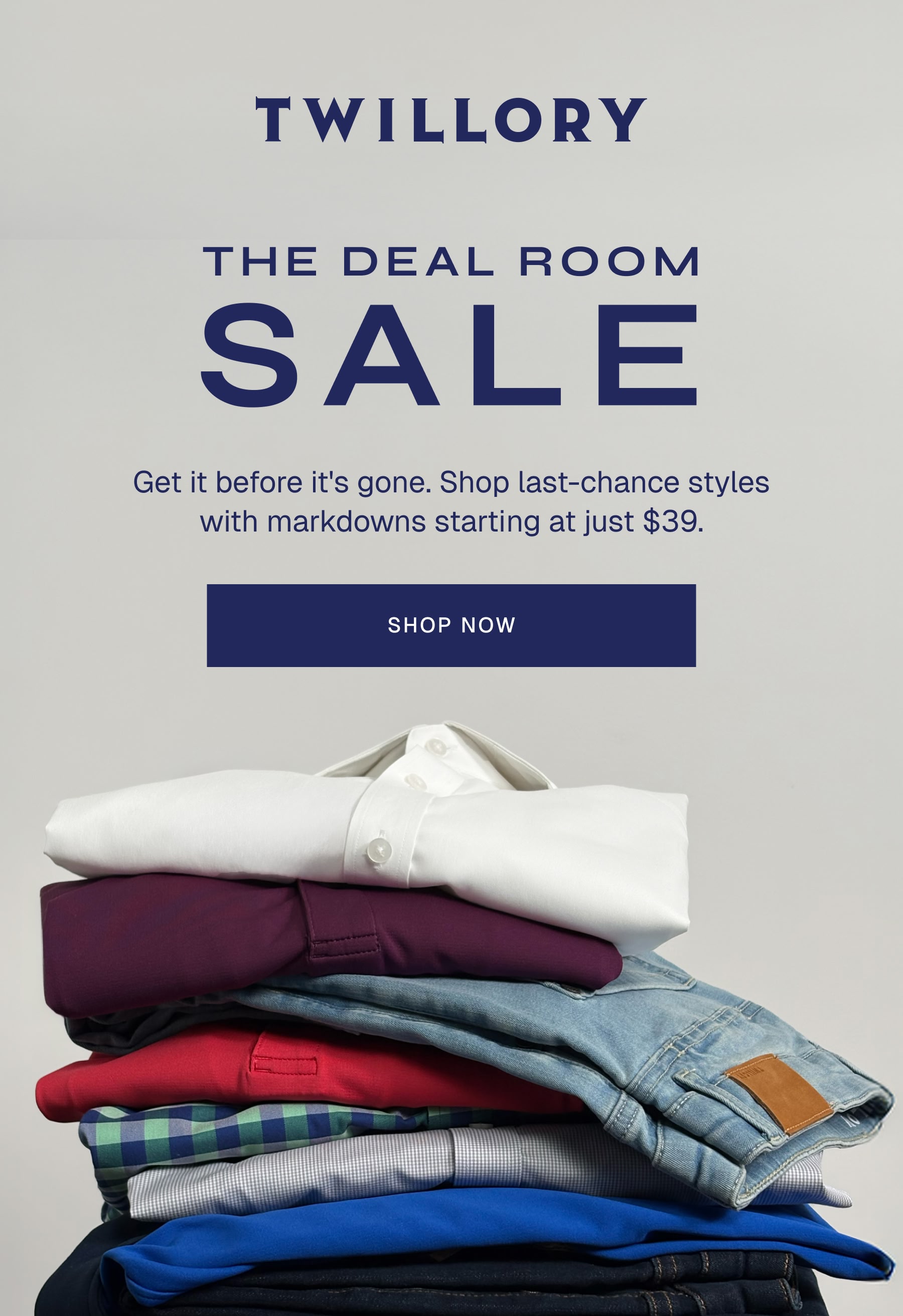 SALE THE DEAL ROOM UP TO 50% OFF CLEARANCE