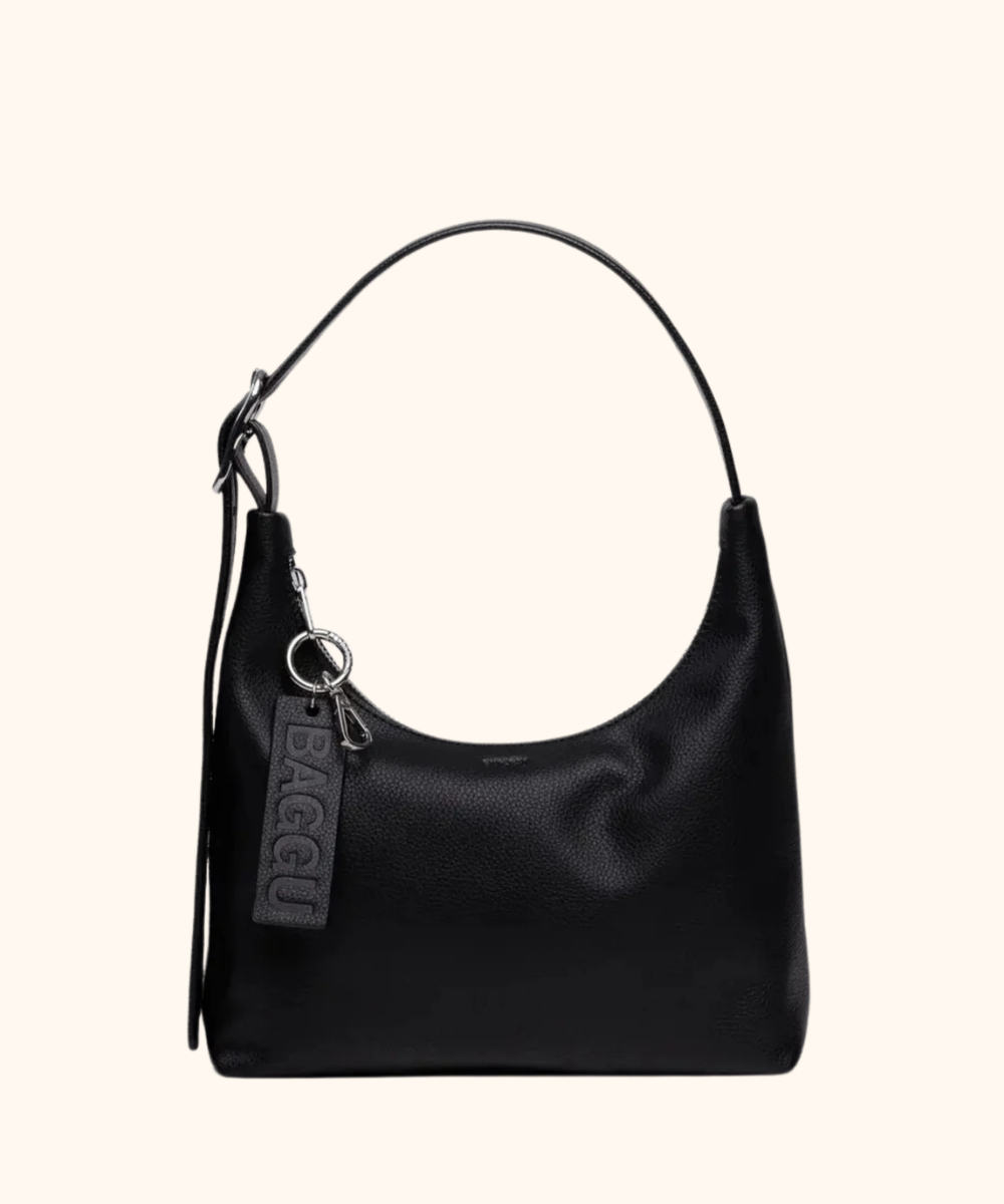 Mini Recycled Leather Shoulder Bag