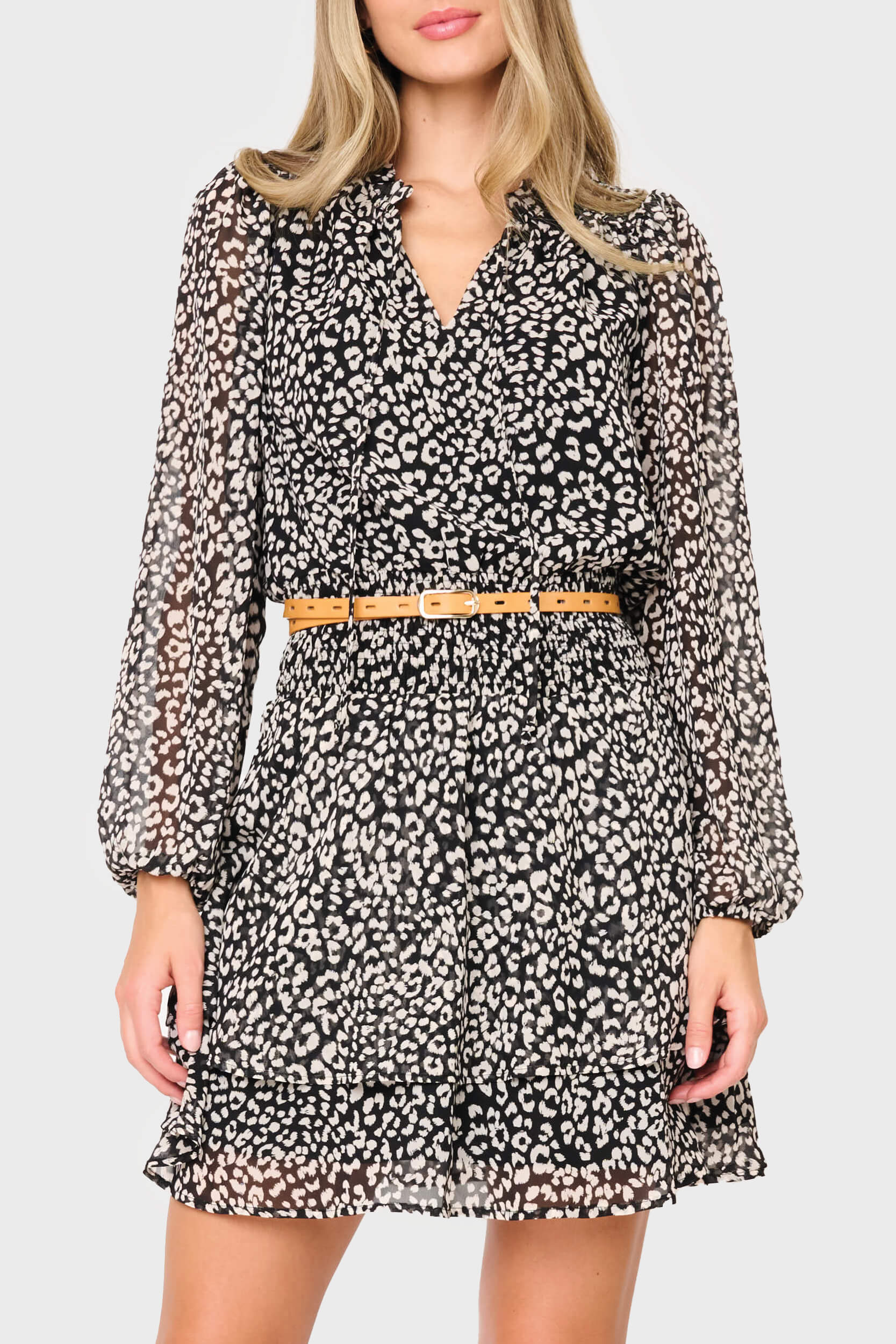 Image of Long Sleeve Isla Smocked Day Dress