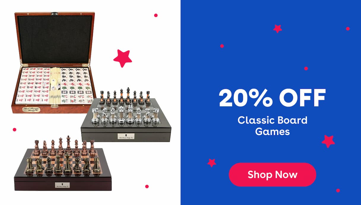 20% OFF Classic Board Games