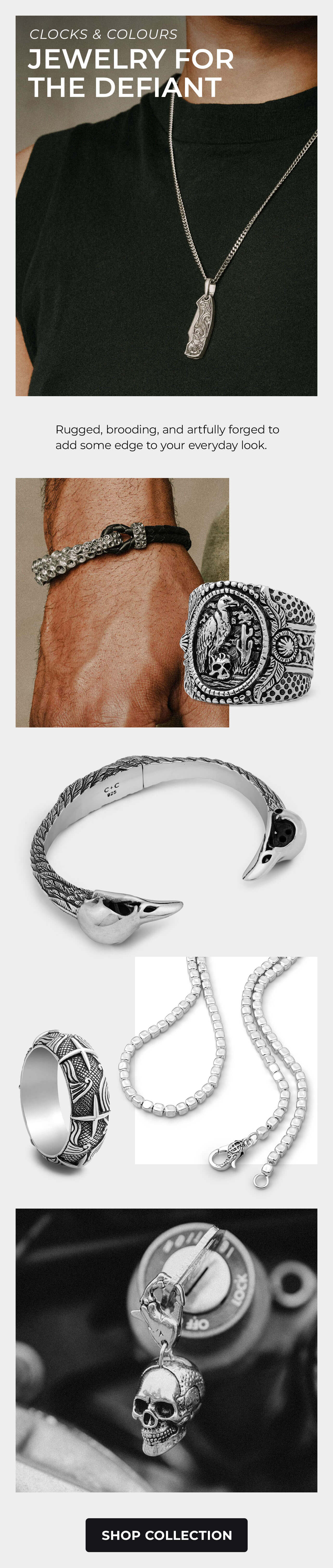 Clocks & Colours Men's Jewelry