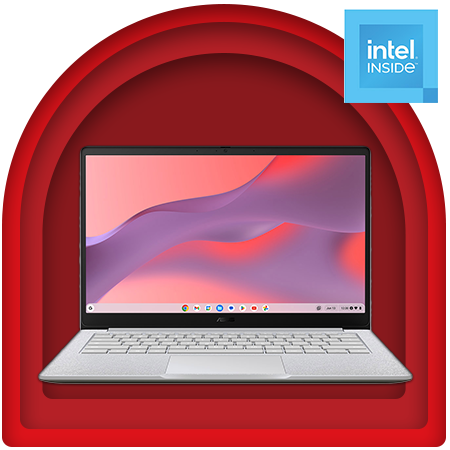 ASUS Chromebook CX 14-inch Full HD Touchscreen Laptop with Intel Celeron N4500 Processor