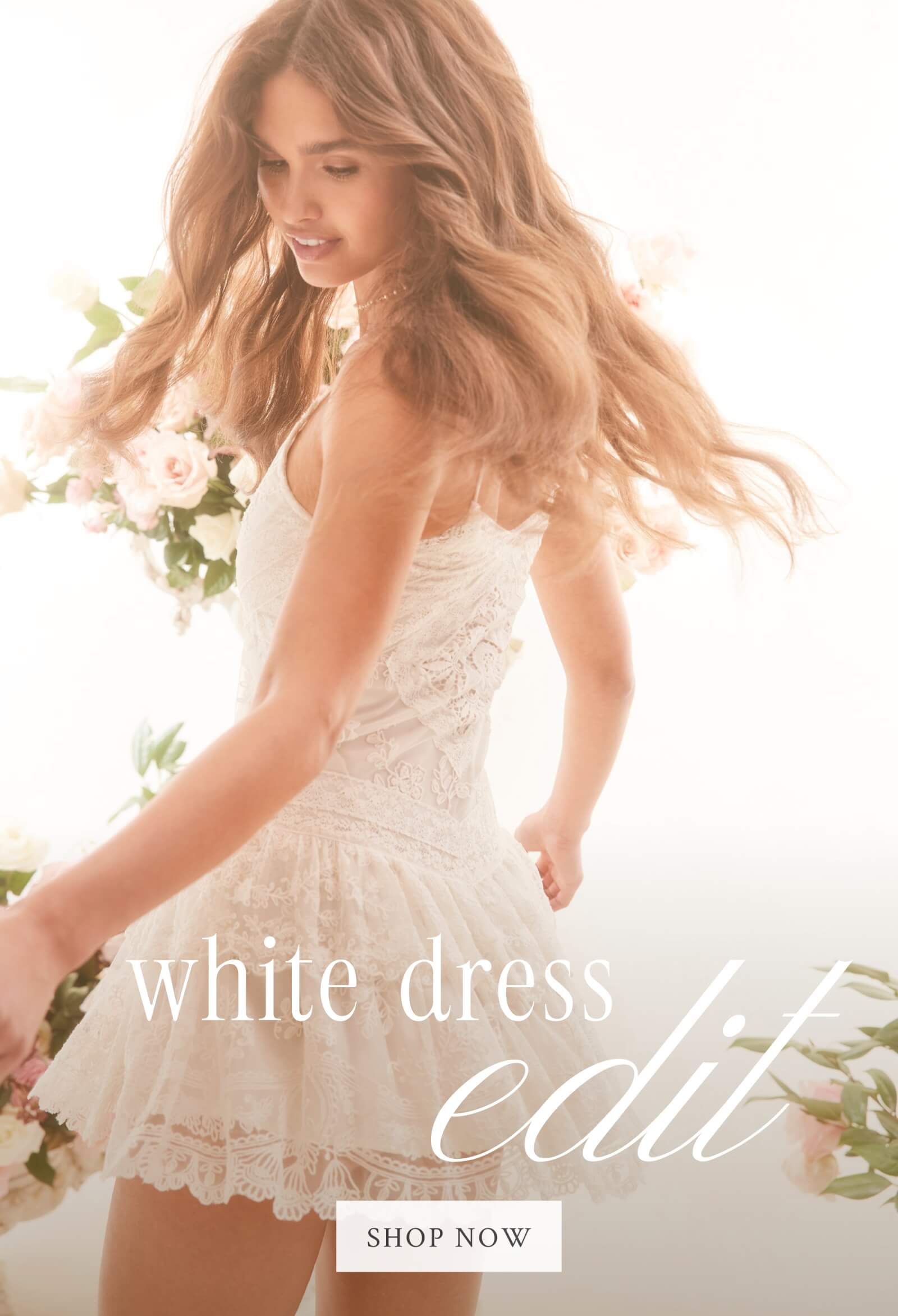WHITE DRESS EDIT <SHOP THE EDIT> 