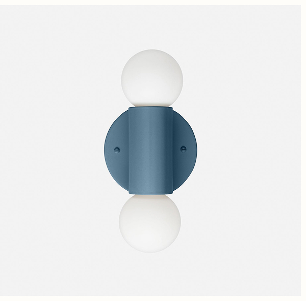 Cylinder Double Sconce