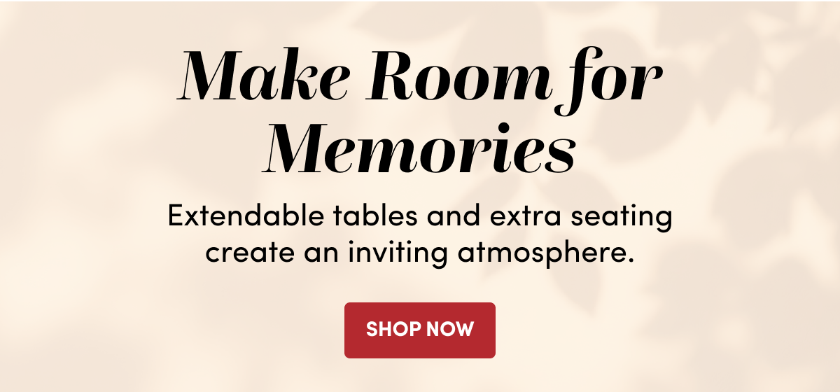 Make Room for Memories