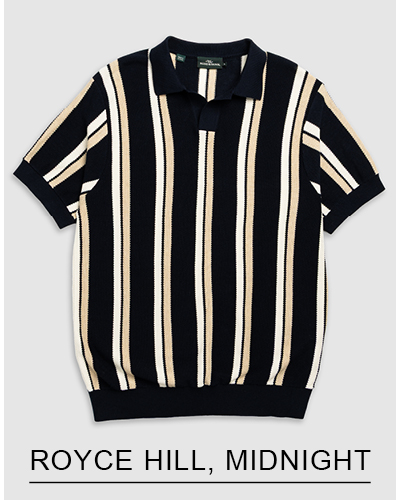 Shop Royce Hill Knit, Midnight online and instore at Rodd & Gunn