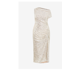 Shop the Sequin Star Off Shoulder Maxi Dress