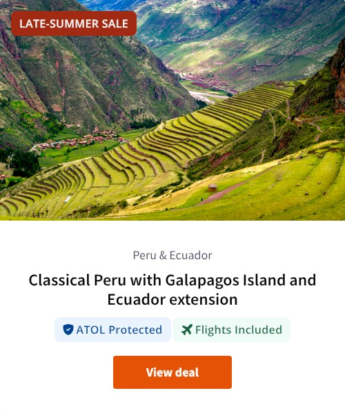 Classical Peru with Galapagos Island and Ecuador extension