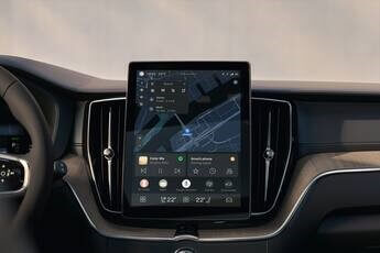 Refreshed Volvo XC60 interior b-roll