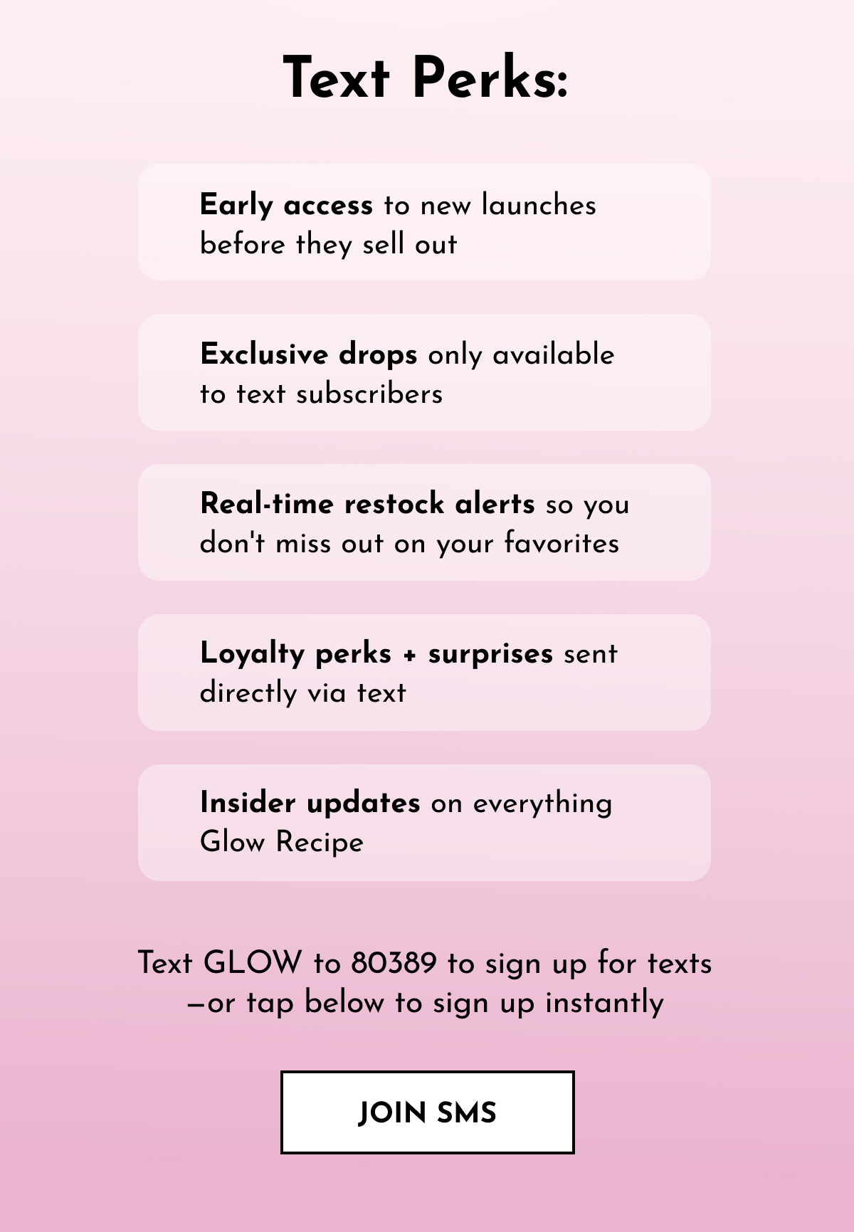 Sign Up for Texts!