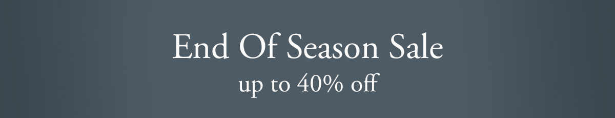 End of Season Sale
