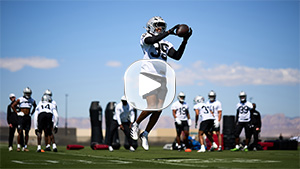 Watch highlights from the Raiders 2026 Rookie Minicamp