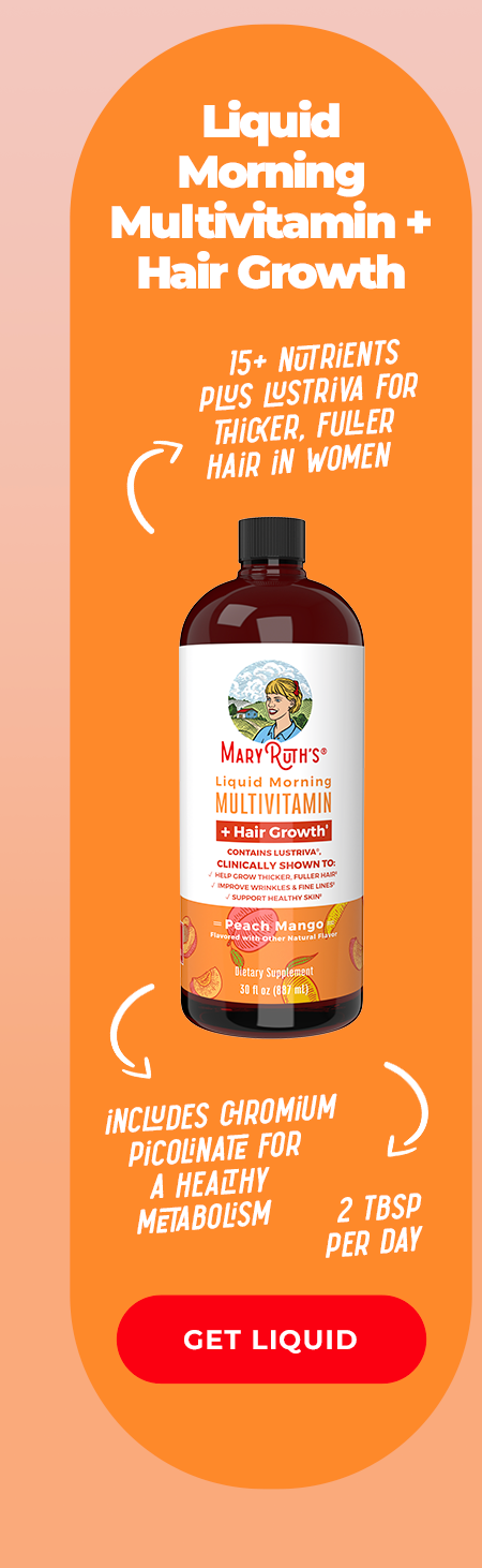 Liquid Morning Multivitamin  + Hair Growth