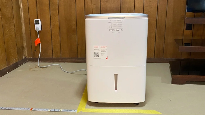White dehumidifier