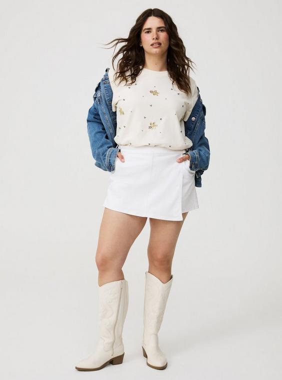 Embellished Crew Tee