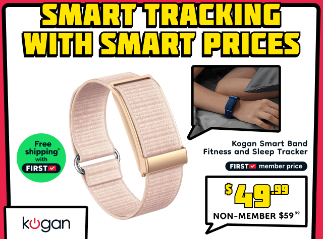 Kogan Smart Band Fitness and Sleep Tracker