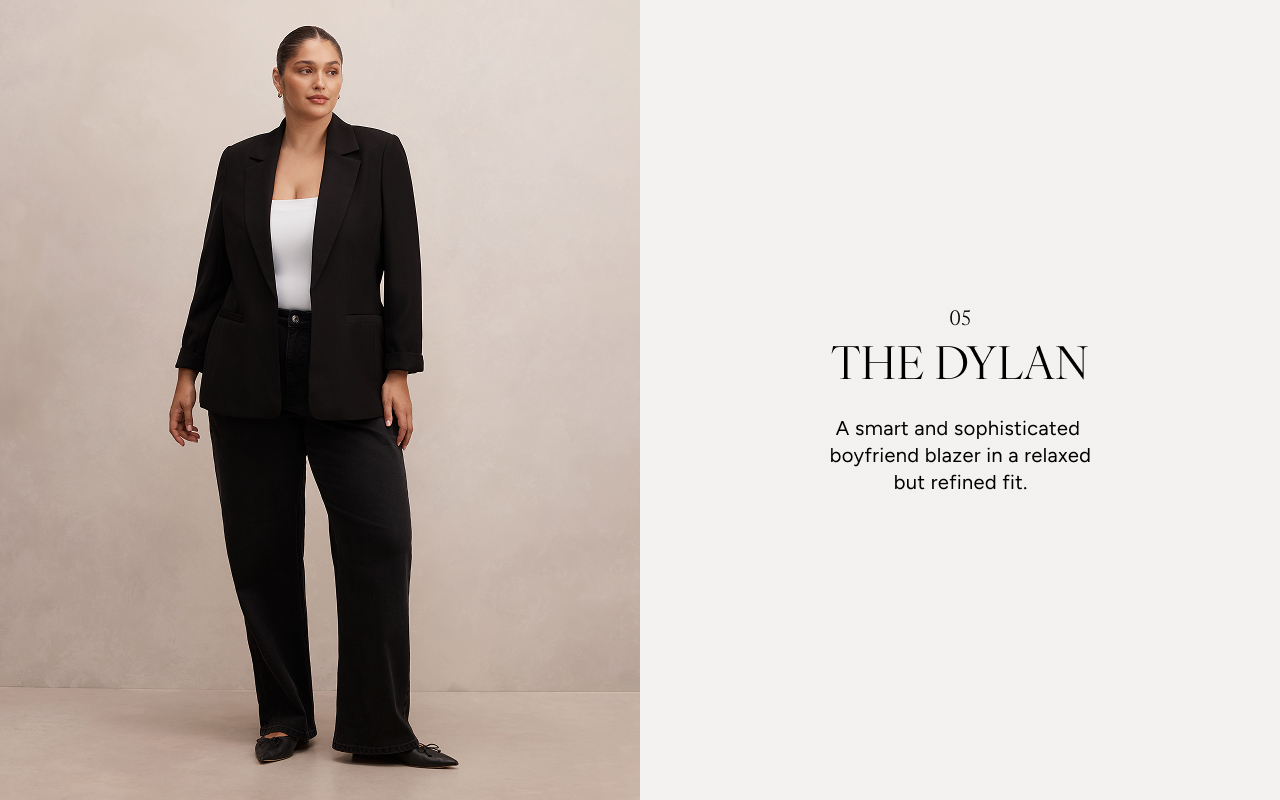 Dylan Curve Boyfriend Blazer