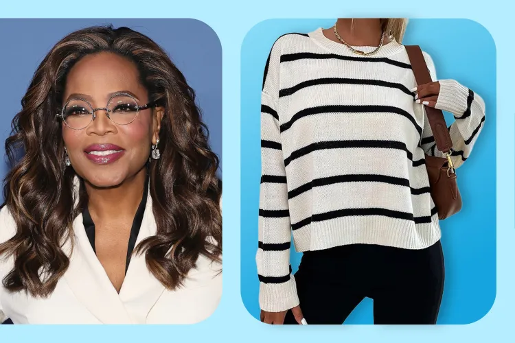 Inspired by Oprah: We’ll Be Wearing This Cozy, Compliment-Worthy Sweater Until Further Notice 