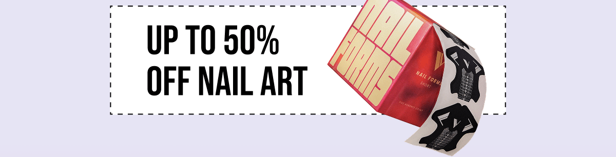 Up to 50% Off Nail Art