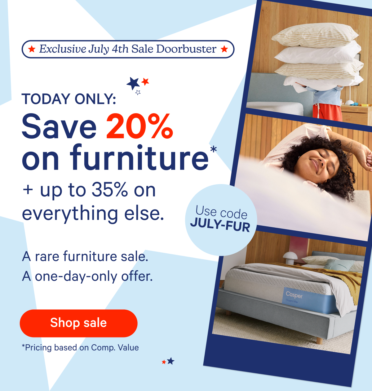Shop sale