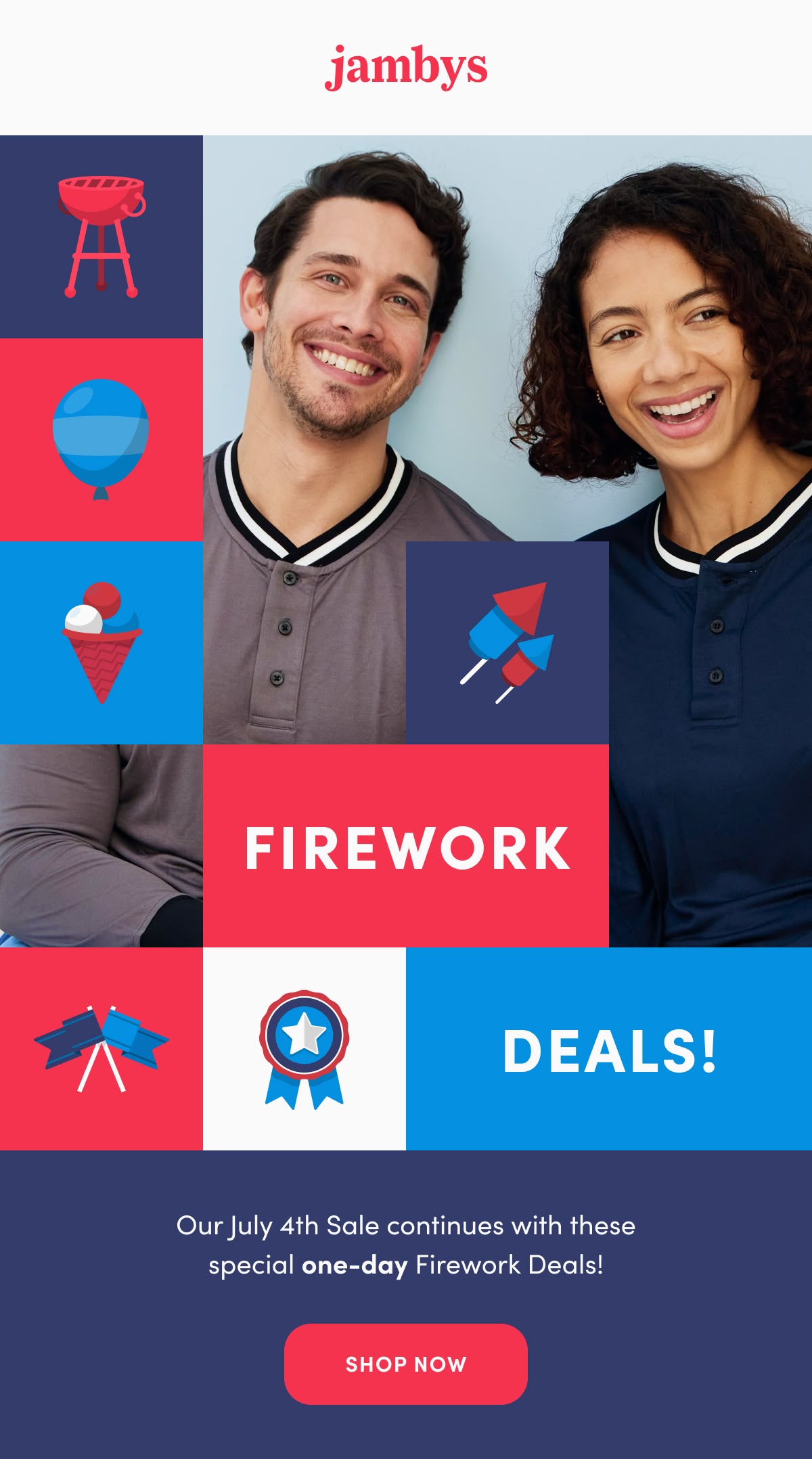 Jambys Firework Deals! Our July 4th Sale continues with these special limited-time Firework Deals!