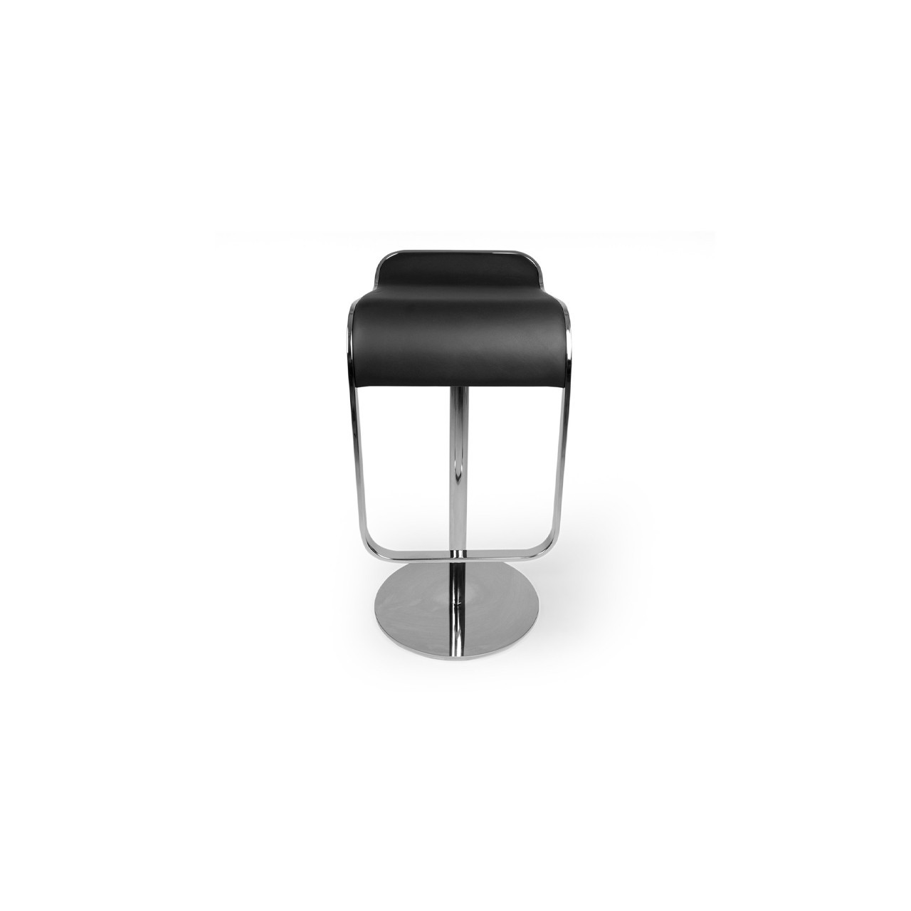 Image of Lem Piston Italian Leather Barstool - Final Sale