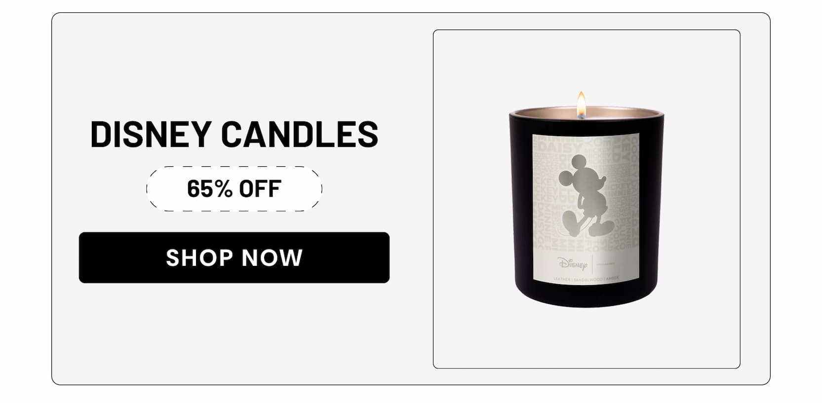 DISNEY CANDLES