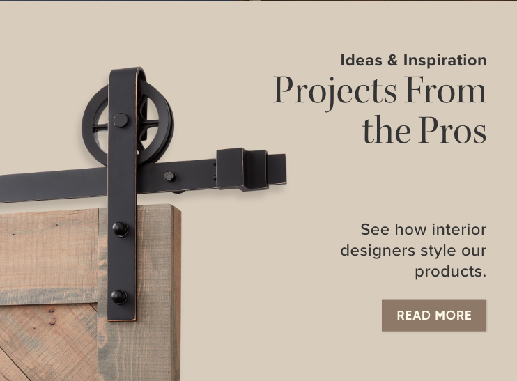 Ideas & Inspiration - Project From the Pros - See how interior designers style our products. - Read More
