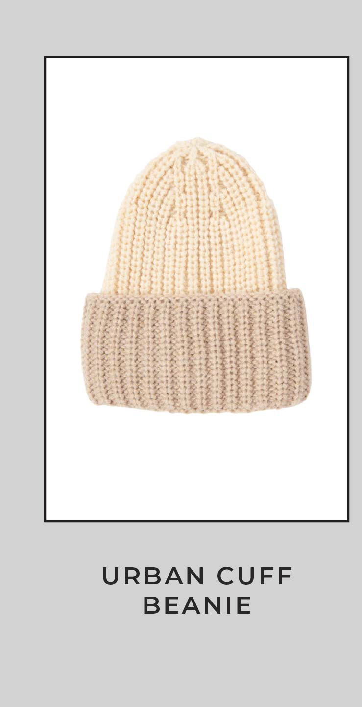 SHOP URBAN CUFF BEANIE