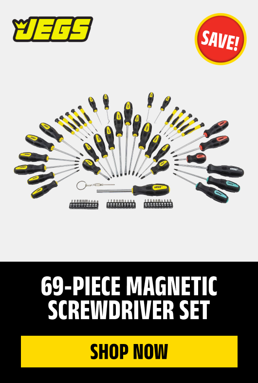 69-Piece Magnetic Screwdriver Set