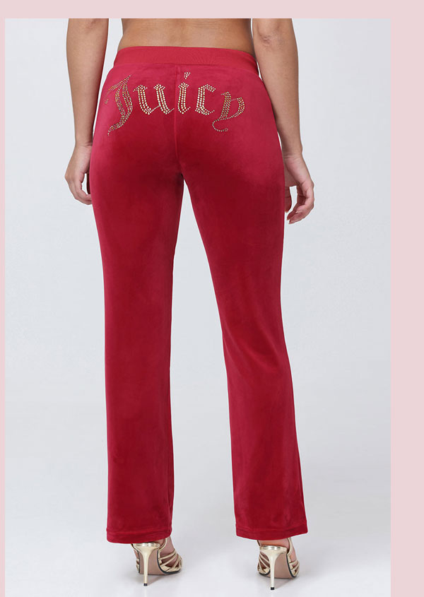 OG Big Bling Velour Track Pants