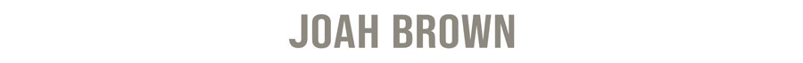 JOAH BROWN Logo