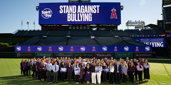 A Stand Against Bullying: Angels Celebrate Spirit Day 2025