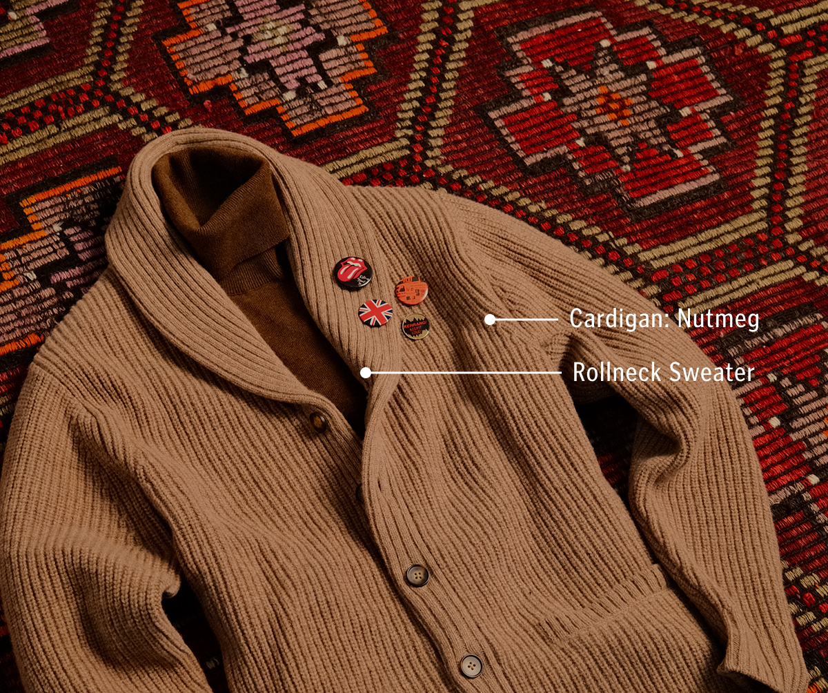 The 100% Merino shawl-collar layer that handles wind chill, dresses smart, and makes every outfit look intentional.