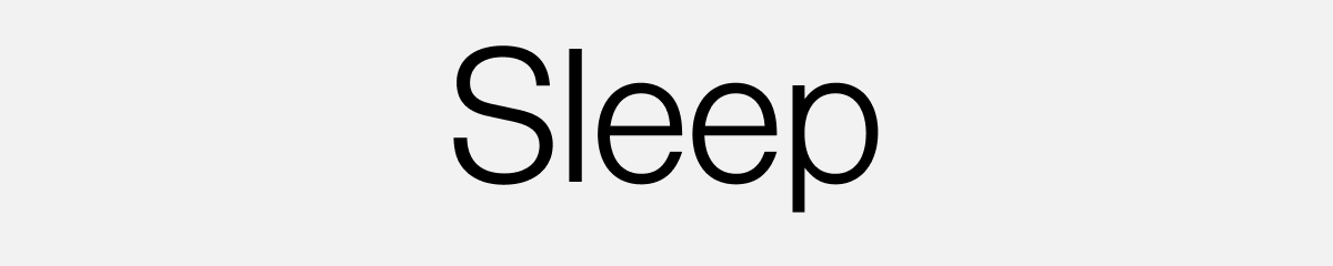 Shop Sleep.