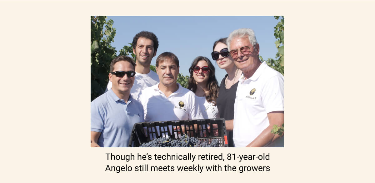 Angelo Maci, founder of Cantine Due Palme