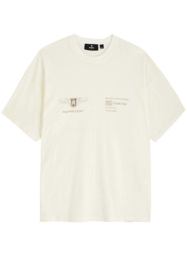 REPRESENT Team Rep logo cotton-blend T-shirt